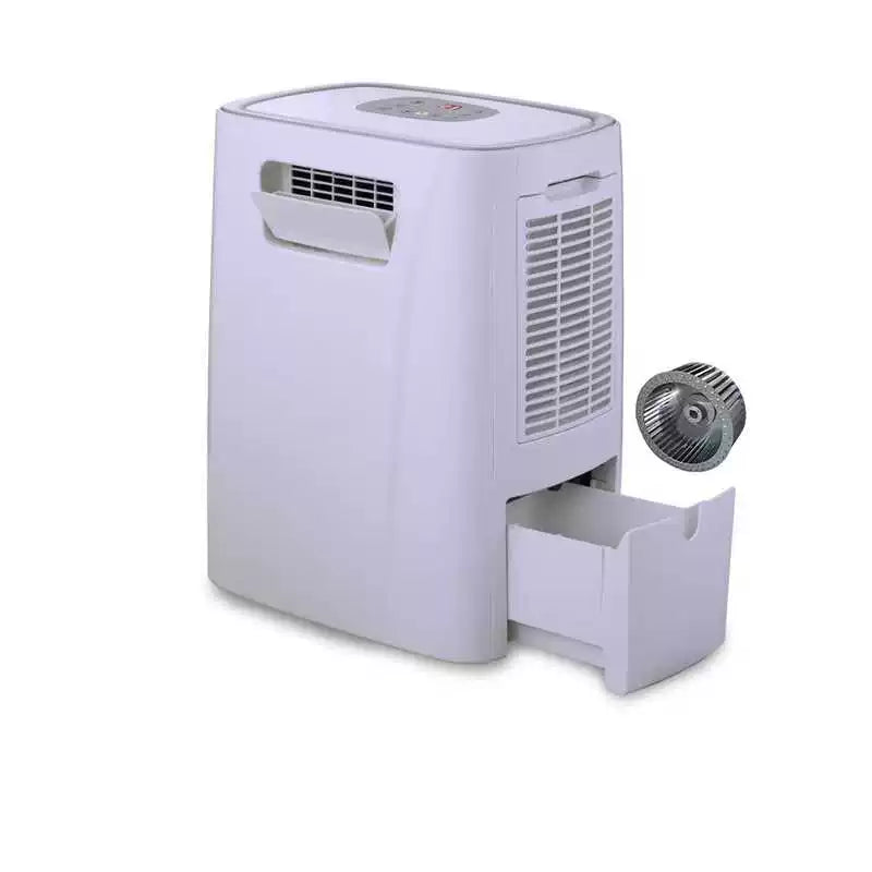 Unisex one size mobile air conditioning unit with automatic evaporative dehumidifier programmable digital thermostat Stornfield