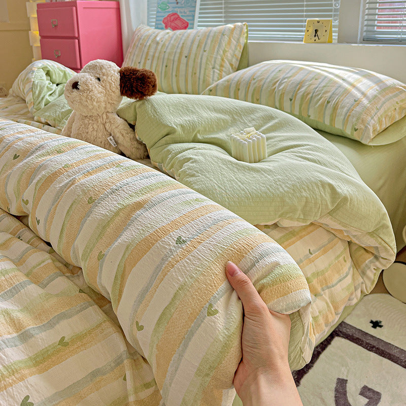Soft Printed Bedding Set