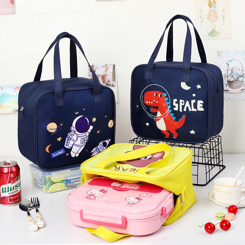 Children's Insulated Bear-Themed Lunch Bag Stornfield