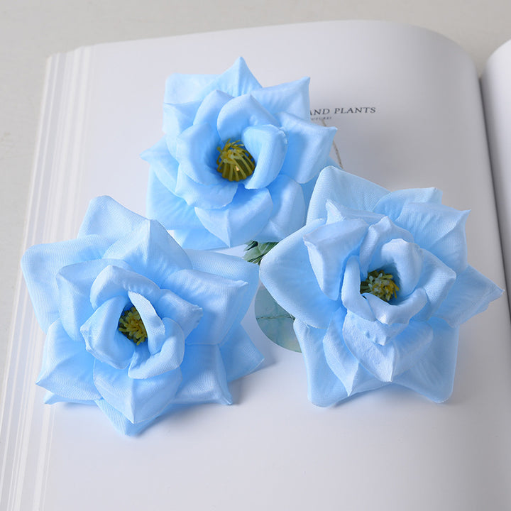 Elegant Fabric Flower Hair Clusters
