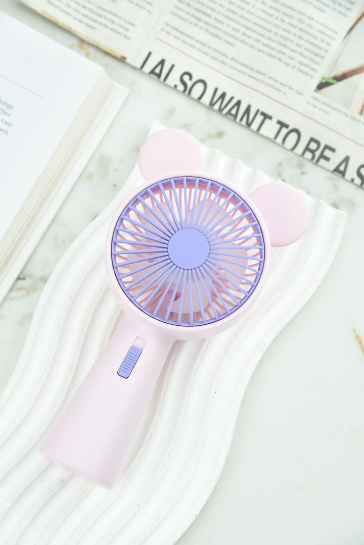 Women Portable Hand Fan with Funny Animal Design Stornfield