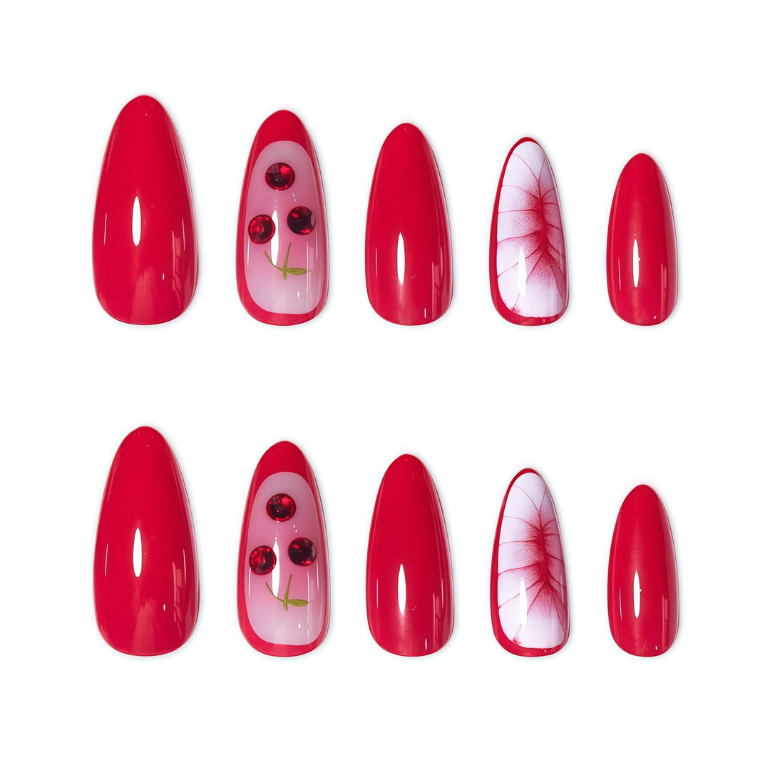 Artistic Cherry Blossom Nail Design Stornfield