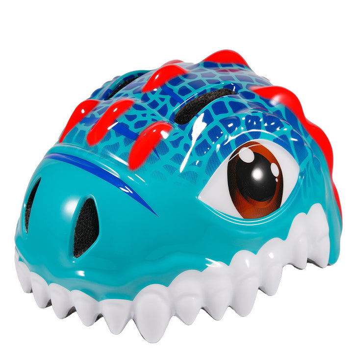 Kids' Fun Dinosaur-Themed Safety Helmet Stornfield