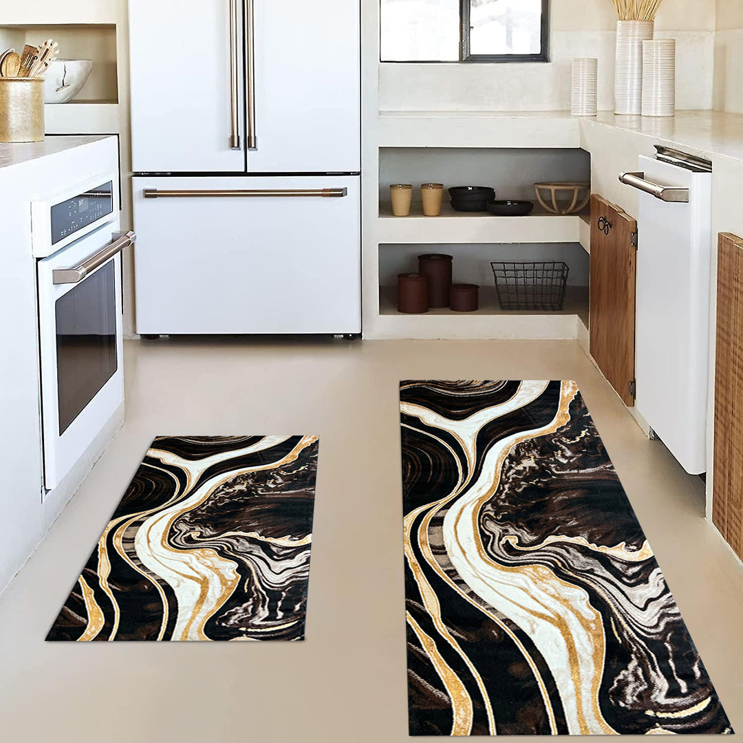 Vintage-Inspired Kitchen Mat Set Stornfield