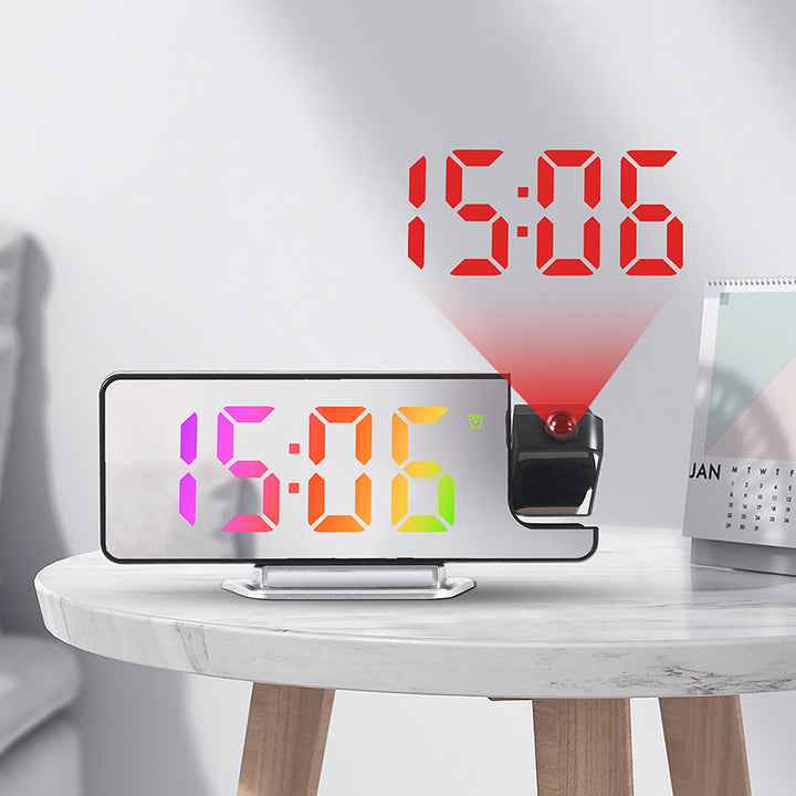 Projection alarm clock with multifunctional LED display Stornfield