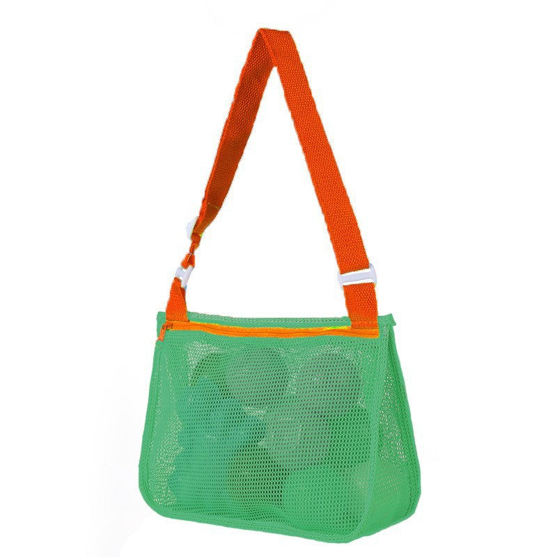 Practical and Breathable Beach Bag with Mesh Structure Stornfield