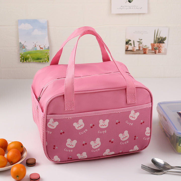Insulated Kids' Lunch Bag with Cute Bear Design Stornfield