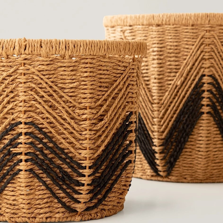Decorative Woven Storage Bin Stornfield