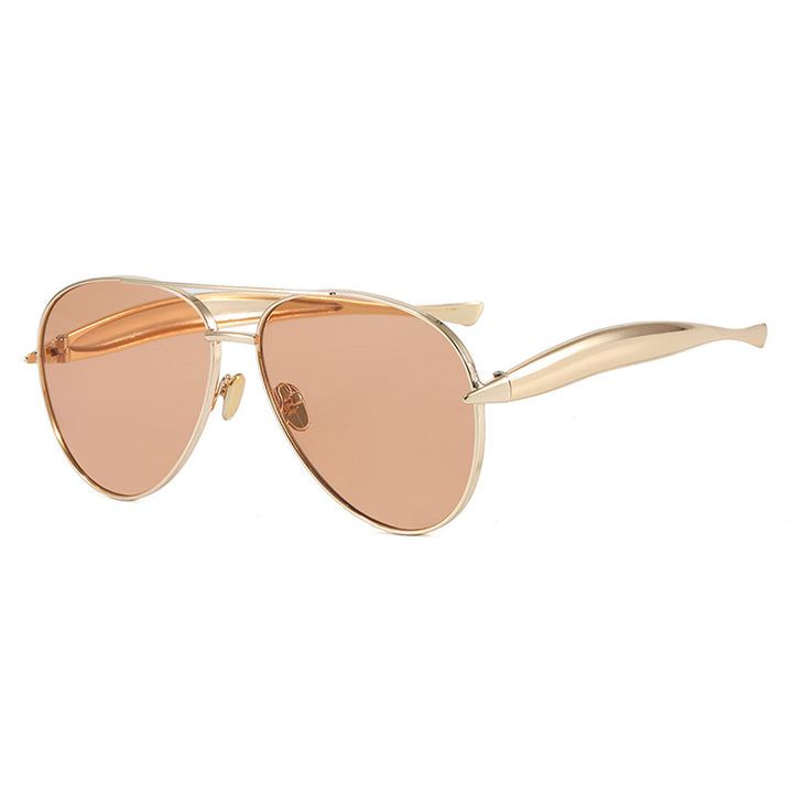 Women's pilot sunglasses with elegant accents and protective UV filter Stornfield