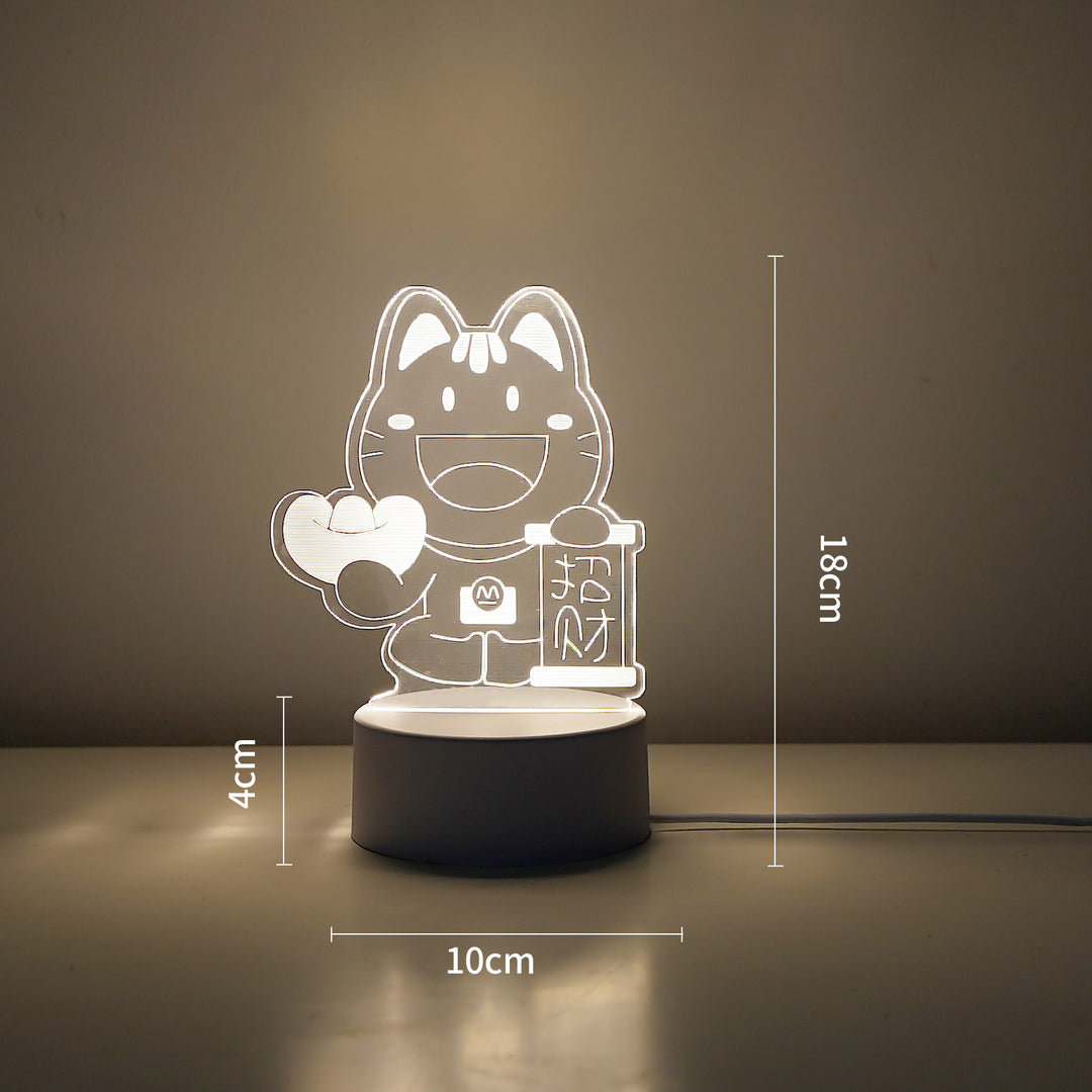LED Tiger Figure Decorative Lamp