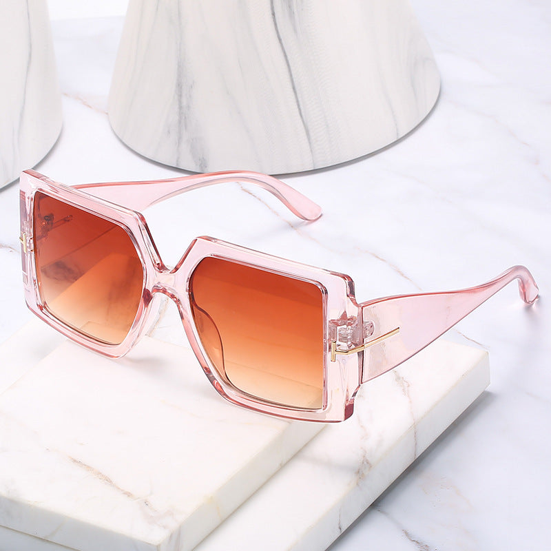 Oversized Geometric Shield Sunglasses Stornfield