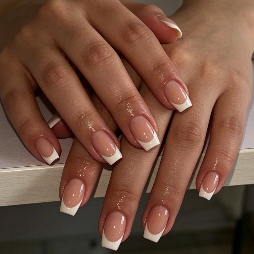 French Tip Acrylic Nail Extensions Stornfield 1789915328