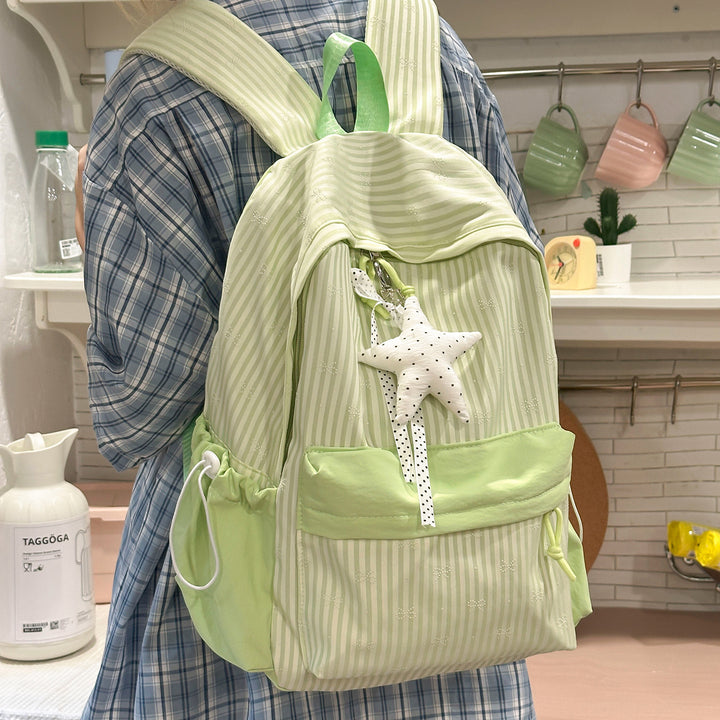 Stylish Casual Backpack with Decorative Features Stornfield