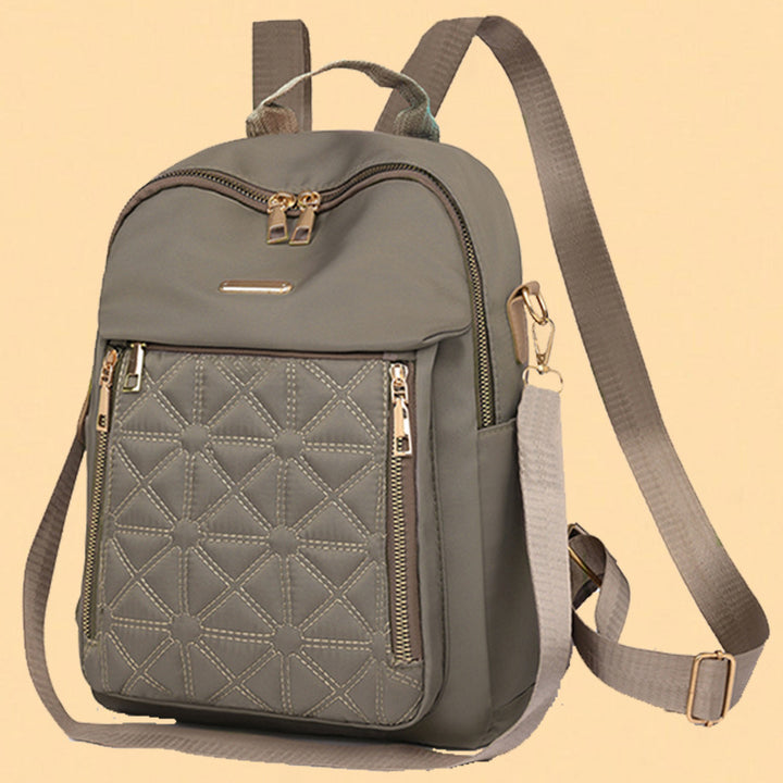 Stylish Quilted Nylon Backpack Stornfield