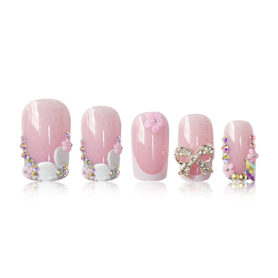 Floral Accent Nail Art Extensions Stornfield