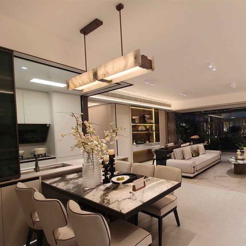 Elegant Marble Pendant Light