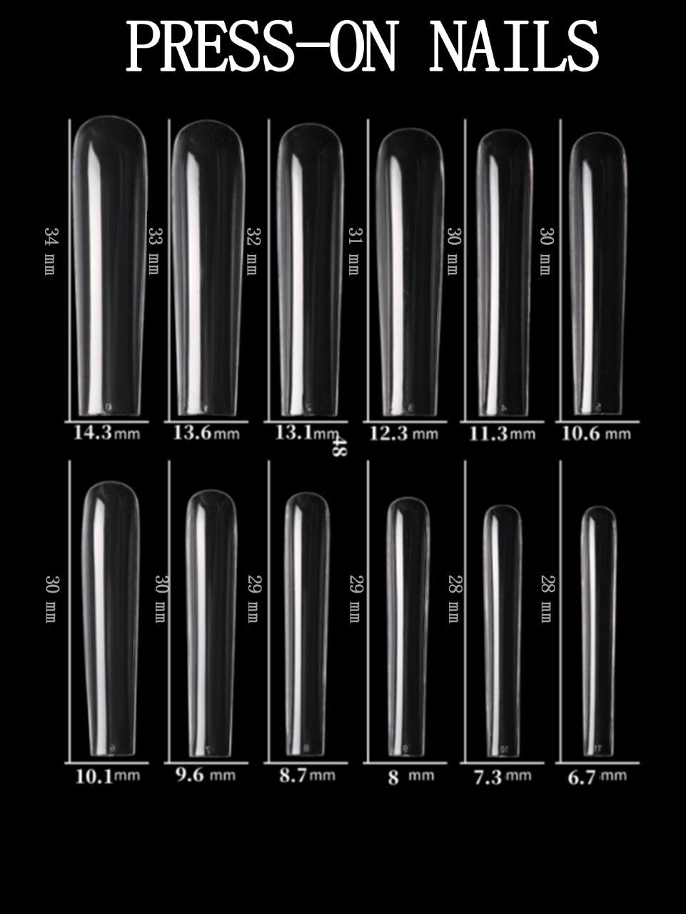 Professional Nail Tips Organizer Stornfield