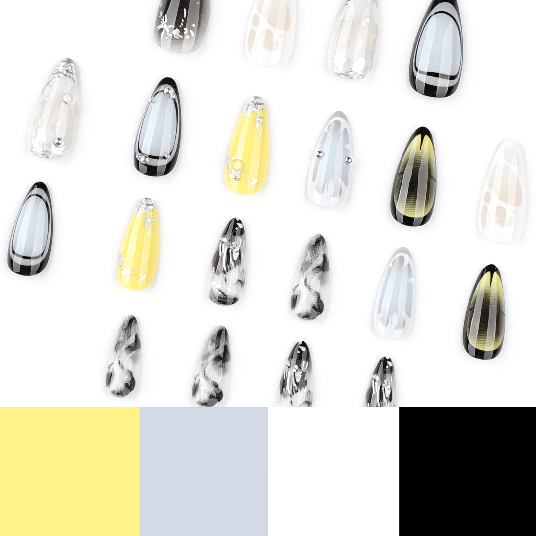 Artistic nail art with sophisticated accents Stornfield
