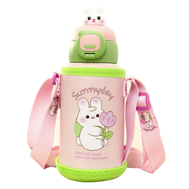 Ladies Insulated Water Bottle with Cute Dinosaur Design Stornfield