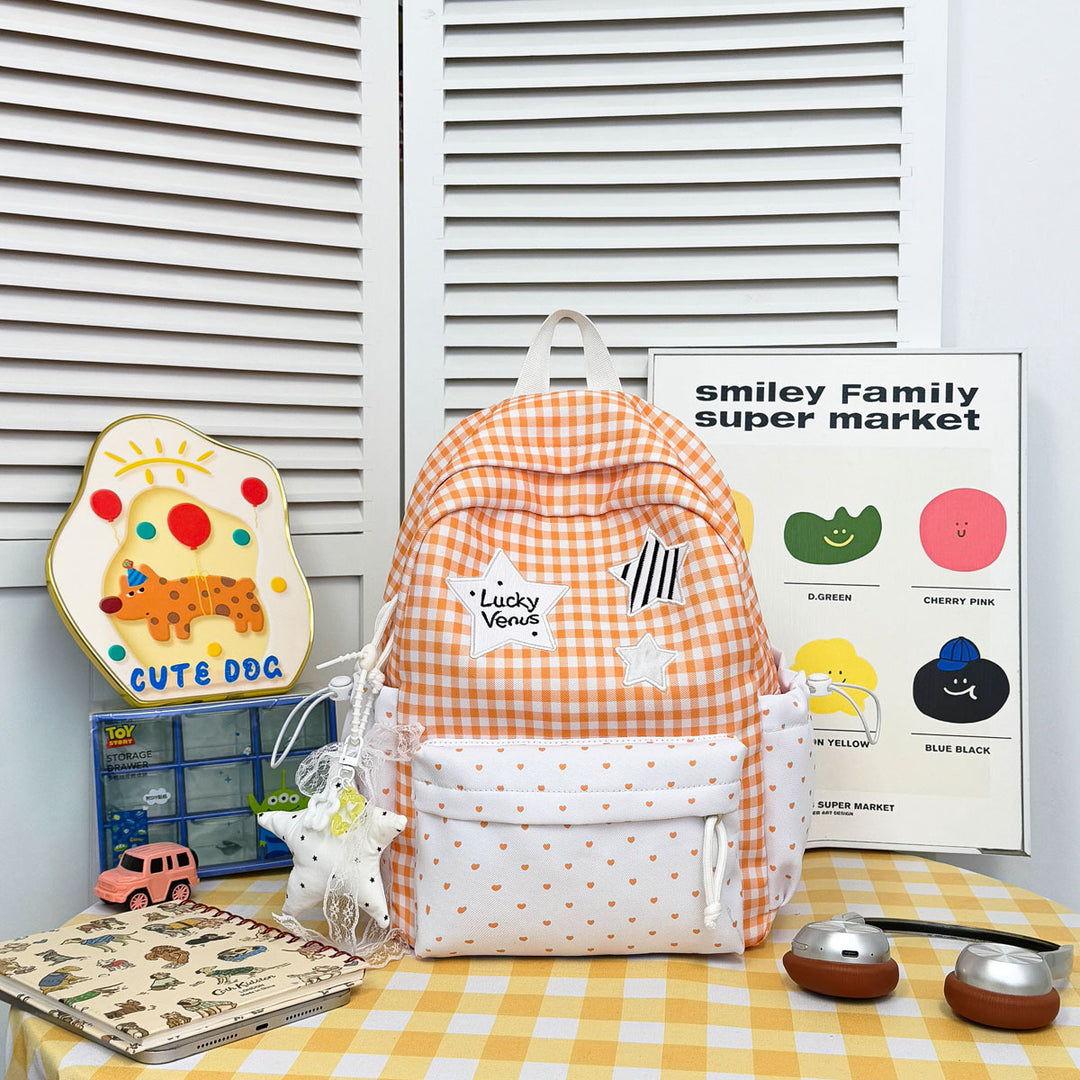 Playful Large Capacity Backpack with Multiple Pockets Stornfield