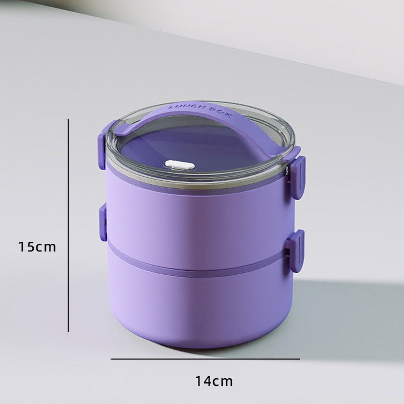 Double-Layer Insulated Food Storage