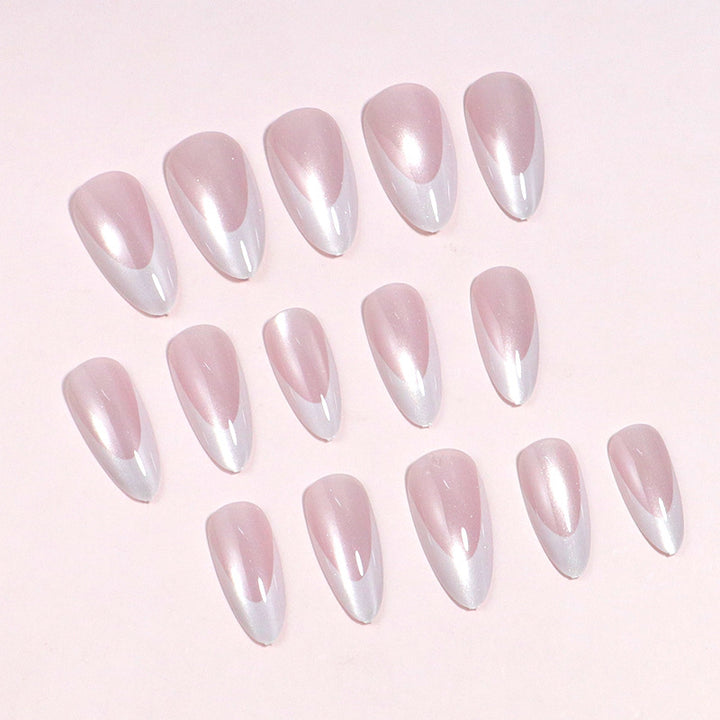 Luxurious Gradient Press-On Nails Stornfield