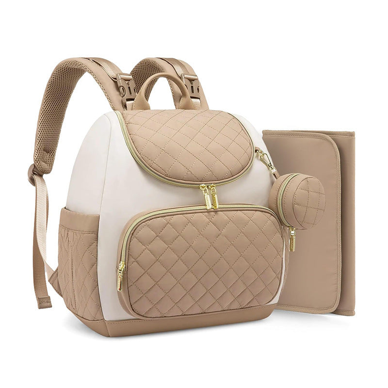 Fashionable backpack with insulating interior and multiple zipper pockets Stornfield