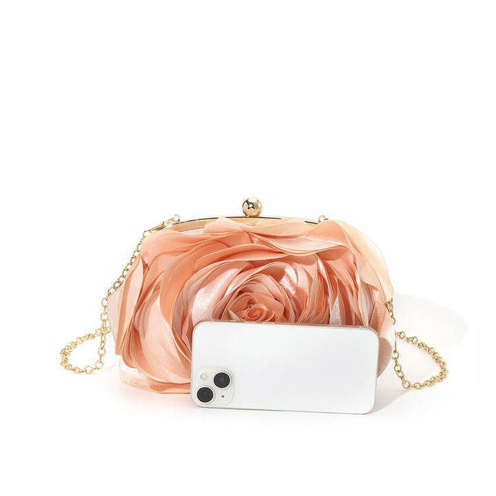 Floral Rose Clutch Bag