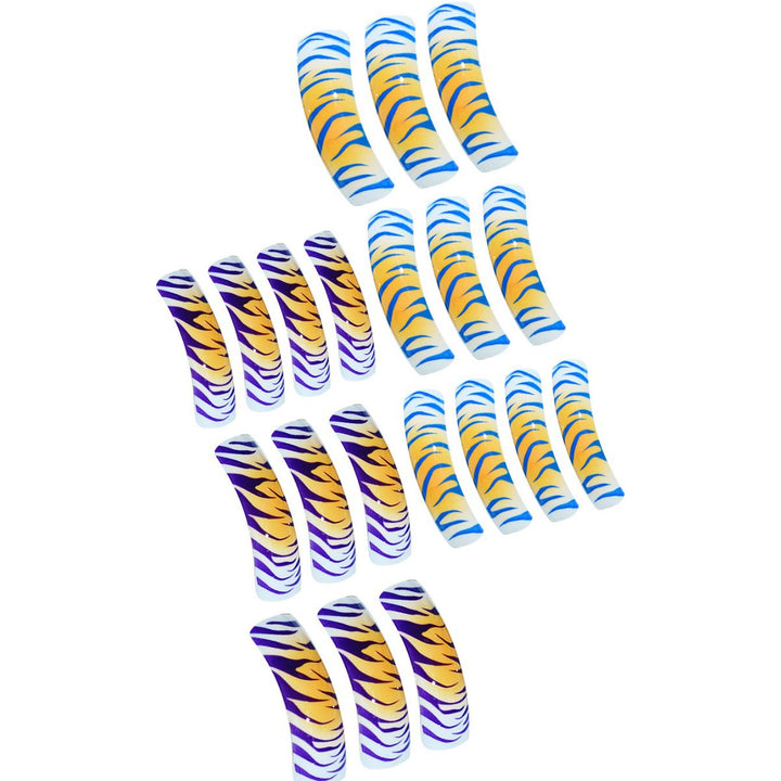 Decorative Press-On Nail Extensions with 3D Features Stornfield