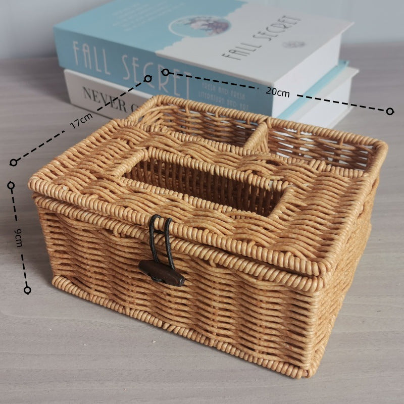 Multi-Compartment Woven Storage Organizer Stornfield