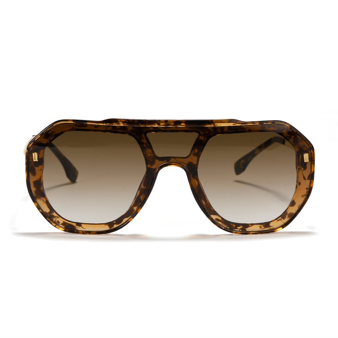Women oversized geometric sunglasses with elegant frame Stornfield