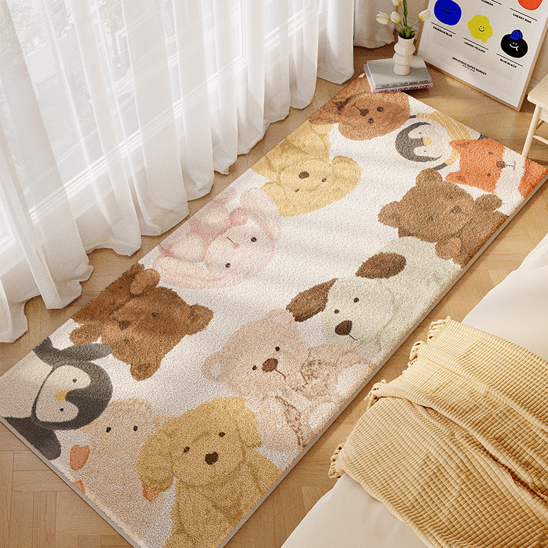 Playful Animal-Themed Runner Mat Stornfield