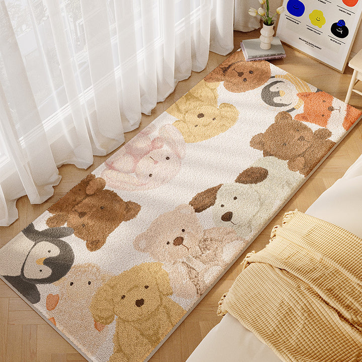 Playful Animal-Themed Runner Mat Stornfield