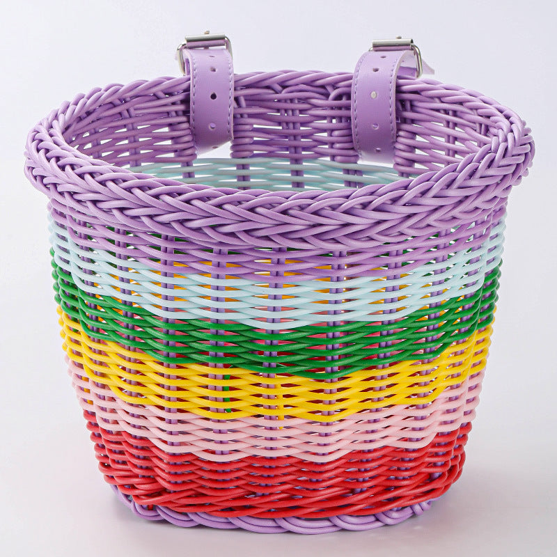 Woven Bicycle Storage Basket Stornfield