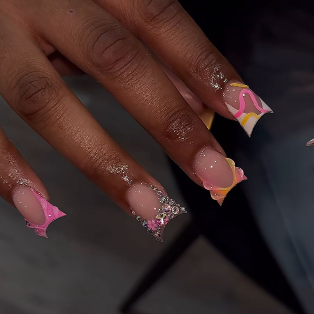 Decorative Artistic Nail Extensions Stornfield