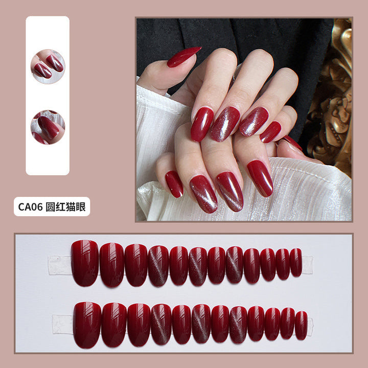 Glamorous artificial fingernails with shine and glitter effect Stornfield