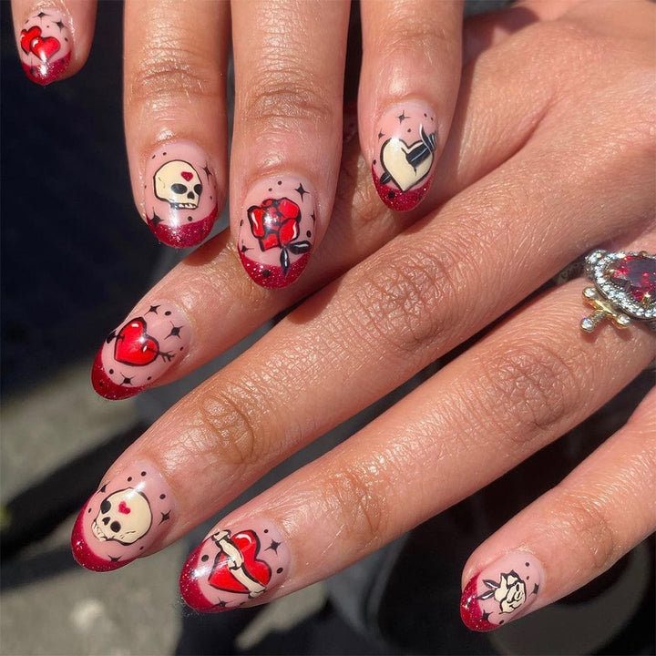 Artistic Press-On Nail Designs Stornfield