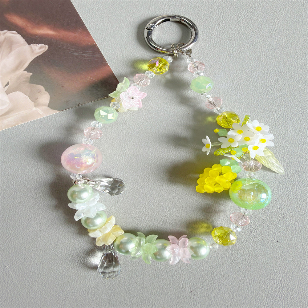 Floral Acrylic Charm Keychain Stornfield