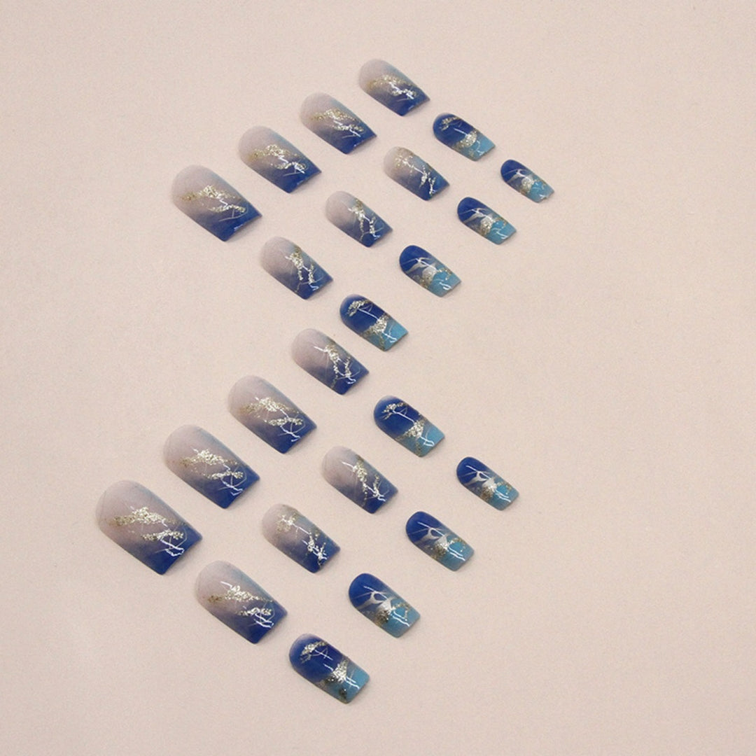 Artistic Abstract Nail Extensions Stornfield