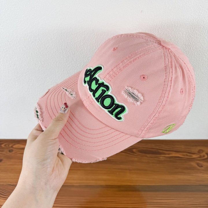 Men's Distressed Graphic Baseball Cap Stornfield 1784270841