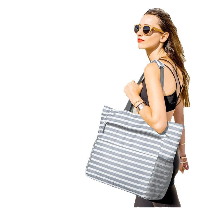 Multifunctional Beach Bag with Separate Cosmetic Pouch Stornfield
