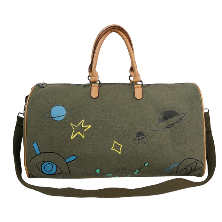 Stylish Canvas Travel Duffel