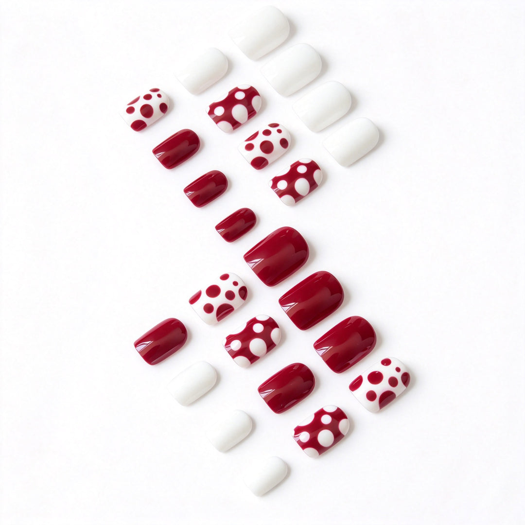 Decorative Dot Pattern Nail Art