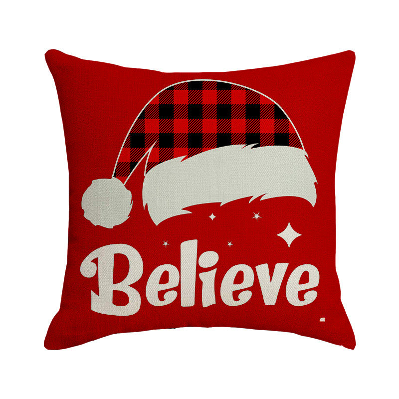 Festive Holiday Quote Throw Pillow