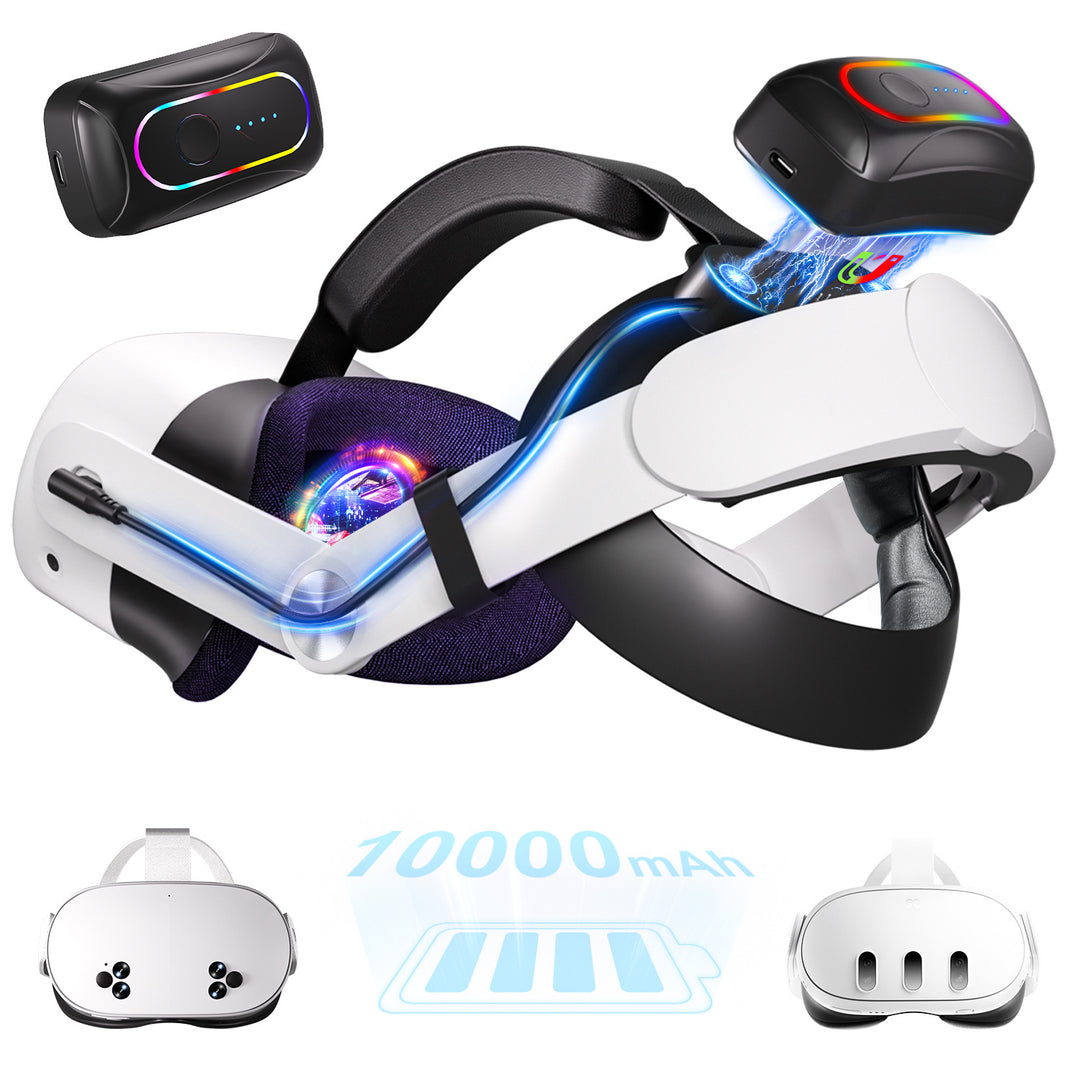 VR-Headset with high-performance battery Stornfield
