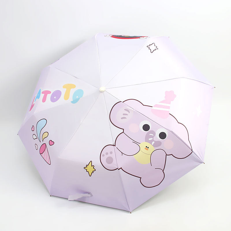 Women's Folding Umbrella with Playful Design Stornfield