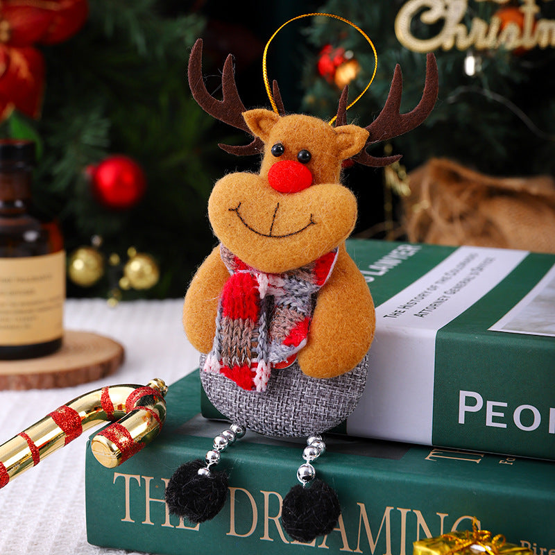 Decorative Christmas reindeer made of felt Stornfield
