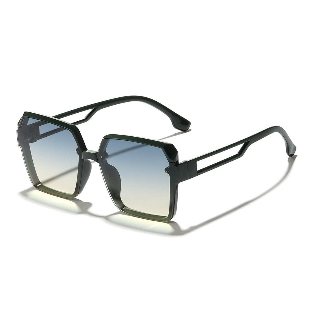 Women's oversized sunglasses with trendy, transparent design Stornfield