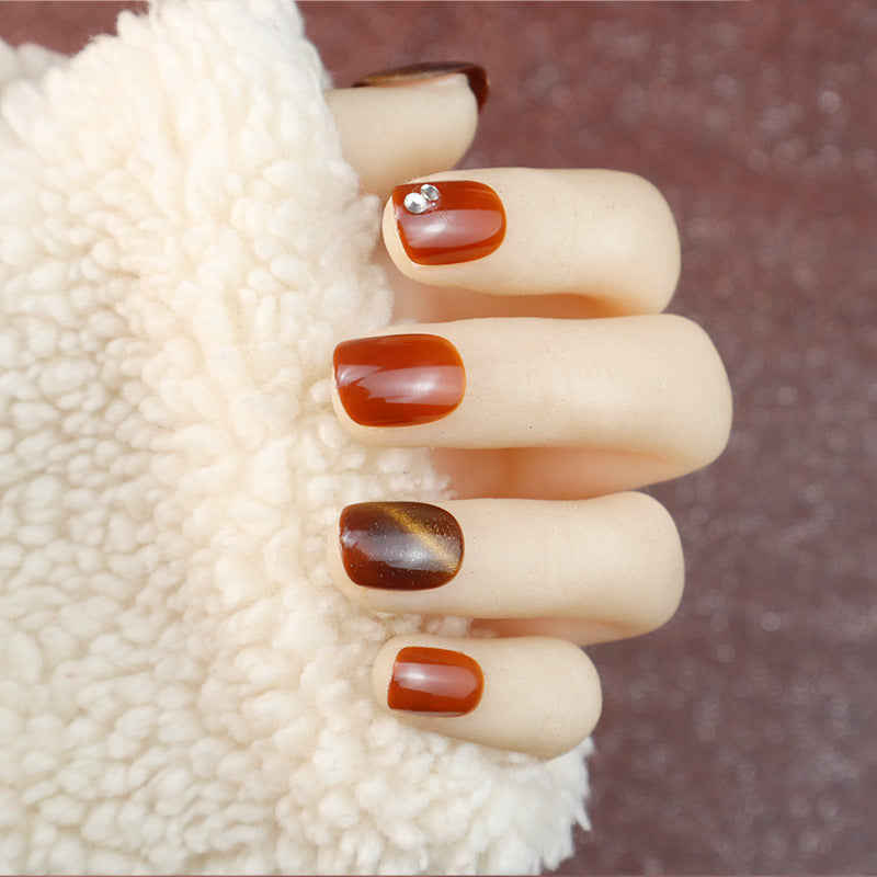Radiant Glossy Press-On Nail Collection Stornfield