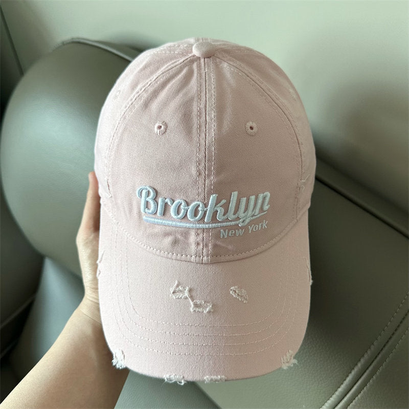 Men's Distressed Brooklyn Baseball Cap Stornfield